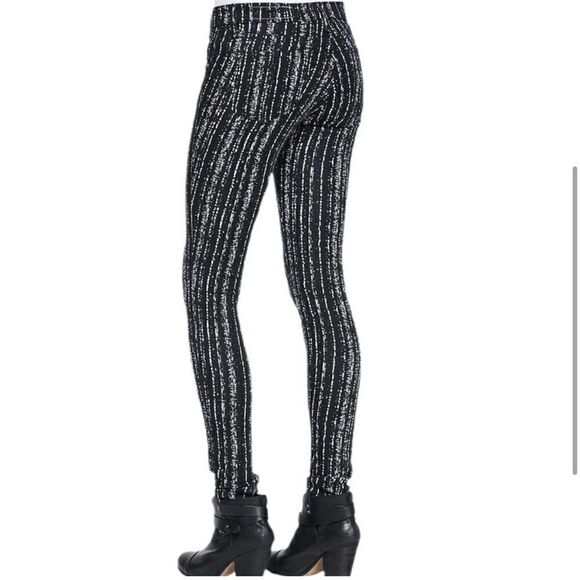 Rag & Bone Legging Barcode Print Jeans - Picture 4 of 11